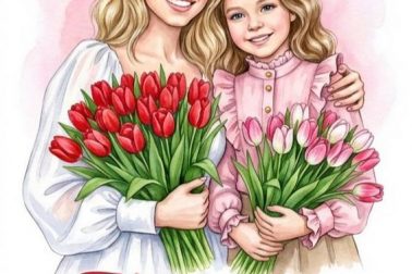 Промт открытки на 8 марта