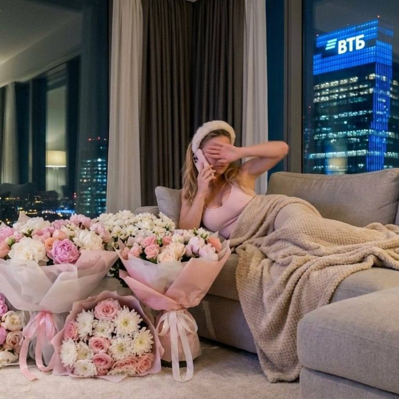 Промт "Вечер с цветами"